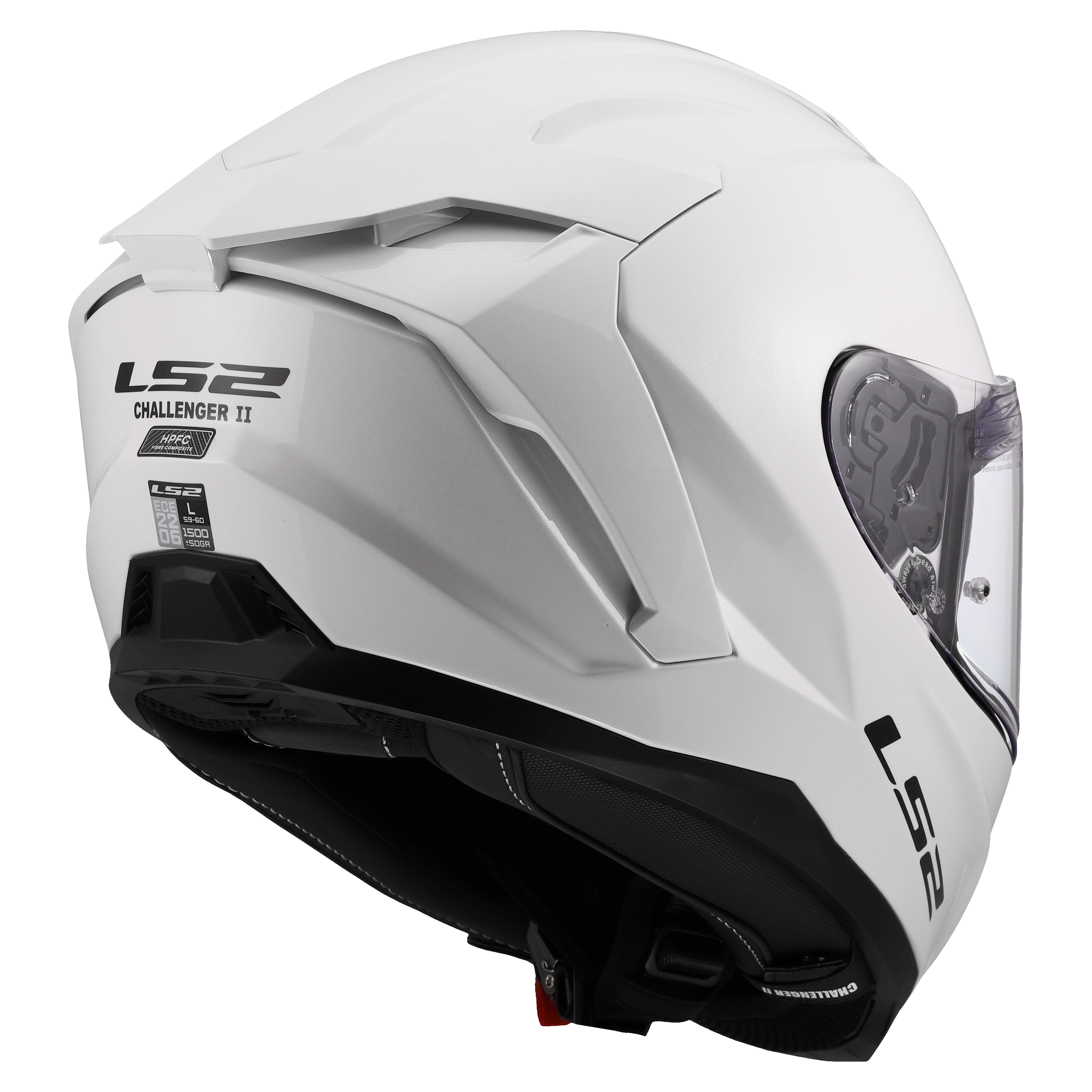LS2 FF817 CHALLENGER II SOLID WHITE 168170002 5